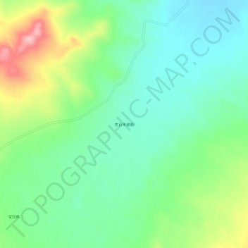 Nairamdal topographic map, elevation, terrain
