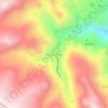 Moyapampa topographic map, elevation, terrain