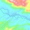 Providencia topographic map, elevation, terrain