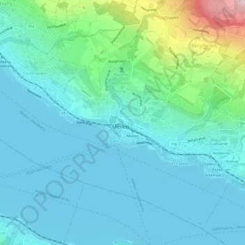 Fuchsloch topographic map, elevation, terrain