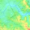 Cross Keys topographic map, elevation, terrain