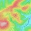 Waare topographic map, elevation, terrain