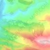 la Clua topographic map, elevation, terrain