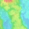 Fort Belvoir topographic map, elevation, terrain