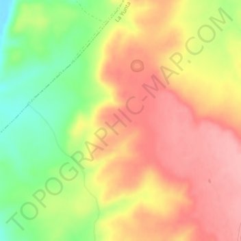 Los Altos topographic map, elevation, terrain