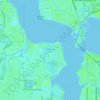 Lighthouse Point topographic map, elevation, terrain