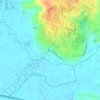 Ấp 3 topographic map, elevation, terrain