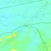 Sonari topographic map, elevation, terrain