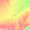 Ma`arrat Saydnaya topographic map, elevation, terrain