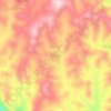 Thaik Taw topographic map, elevation, terrain