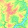 Kernanvel topographic map, elevation, terrain