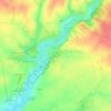 Chambron topographic map, elevation, terrain