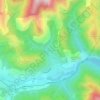 Saint Antoine topographic map, elevation, terrain