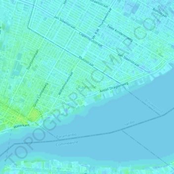 Rainville topographic map, elevation, terrain