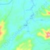 中沙镇 topographic map, elevation, terrain