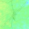 Puerto Jordán topographic map, elevation, terrain