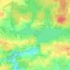 La Demenure topographic map, elevation, terrain