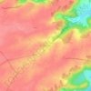 Le Mesnil-Racoin topographic map, elevation, terrain