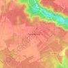Saint-Benoît topographic map, elevation, terrain