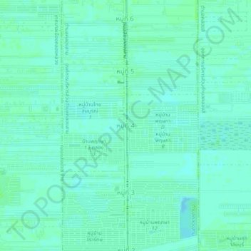 Mu 4 topographic map, elevation, terrain