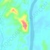 Bukit Bunuh topographic map, elevation, terrain