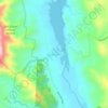 Wee Jasper topographic map, elevation, terrain