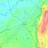 Chirbury topographic map, elevation, terrain