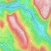 Averliaz topographic map, elevation, terrain
