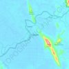 Tobadak topographic map, elevation, terrain