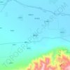 鳌石乡 topographic map, elevation, terrain