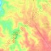 Gunung Sindur topographic map, elevation, terrain
