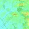 Stixwould topographic map, elevation, terrain