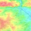 Le Haut Chénay topographic map, elevation, terrain