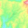 Calantas topographic map, elevation, terrain