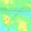 Tell Fandar topographic map, elevation, terrain