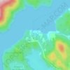 Earls Cove topographic map, elevation, terrain
