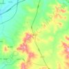 黄山乡 topographic map, elevation, terrain