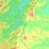 Aamayar topographic map, elevation, terrain