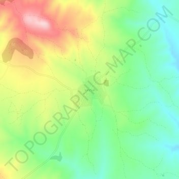 Vaysal topographic map, elevation, terrain