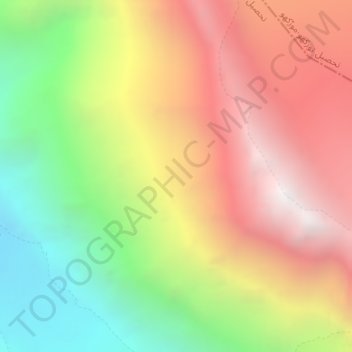 Hindu Kush topographic map, elevation, terrain