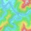 龜山 topographic map, elevation, terrain