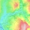 Birch Vale topographic map, elevation, terrain