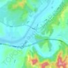 辛安庄村 topographic map, elevation, terrain