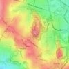 Wrens Nest Hill topographic map, elevation, terrain