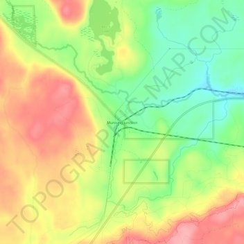 Munising Junction topographic map, elevation, terrain