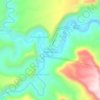 Amougar-n-Ait Marghad topographic map, elevation, terrain