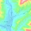 旧县 topographic map, elevation, terrain