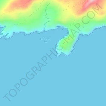 Doonbeg Head topographic map, elevation, terrain