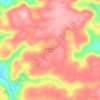 Linha Mirin Doce topographic map, elevation, terrain