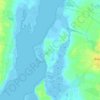 Damekow topographic map, elevation, terrain